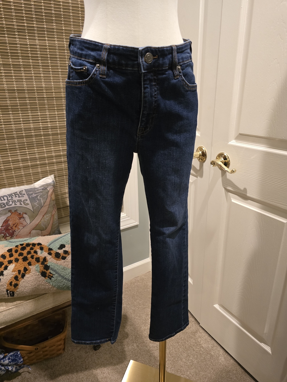 Ralph Lauren Indigo Straight-Leg Jeans